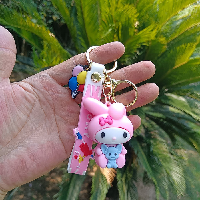 Wholesale Cute Cartoon Doll PVC Keychains JDC-KC-YiChang016