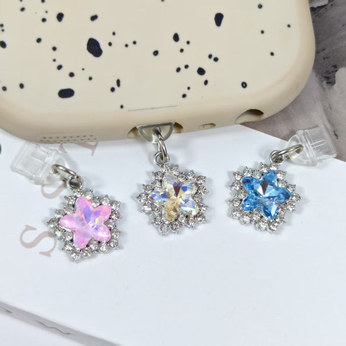 Wholesale Diamond star and moon pendant Mobile Phone Stands