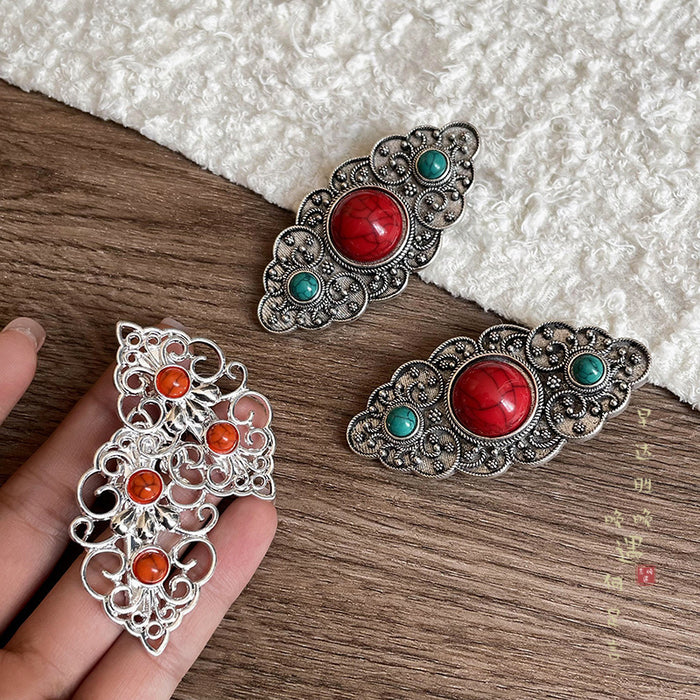 Wholesale Hairclip, retro, niche, high-end, duckbill clip, edge clip, hair accessory