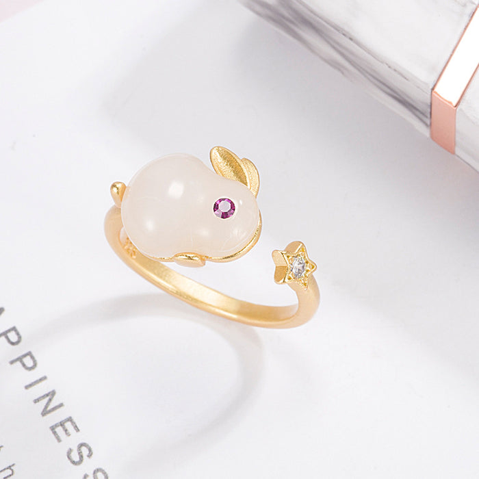 Wholesale Female Cute Ring with Adjustable Opening
