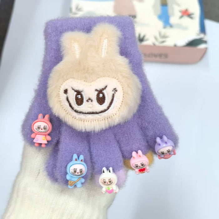 Wholesale Cute winter cartoon gloves