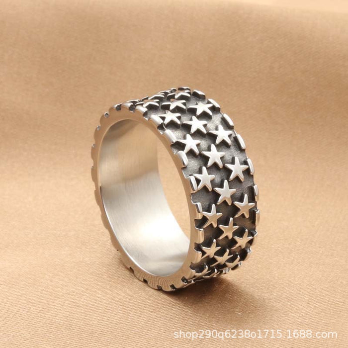 Wholesale Vintage stainless steel ring