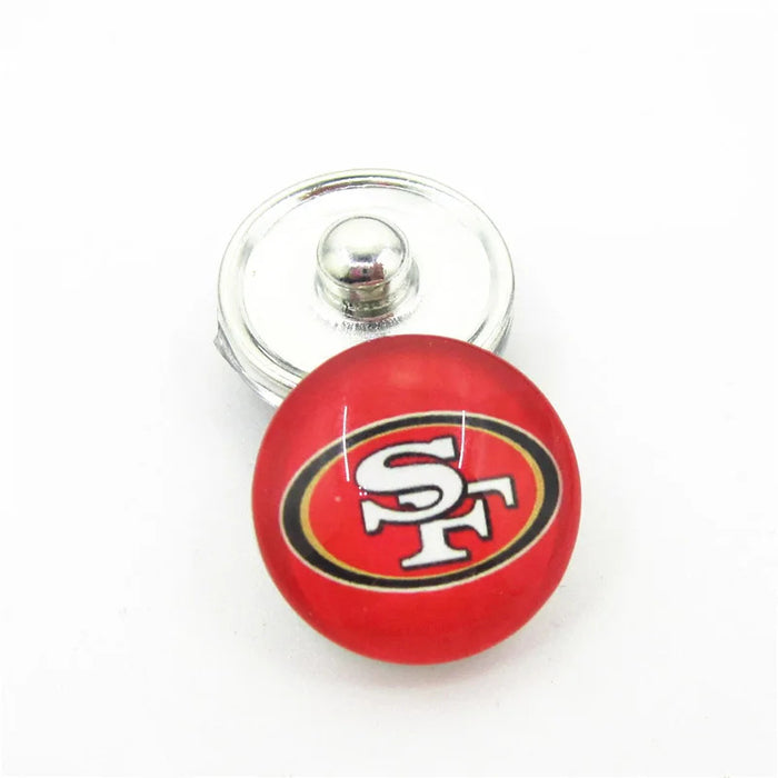 Wholesale  Rugby Team 32 Mixed 18mm snap button