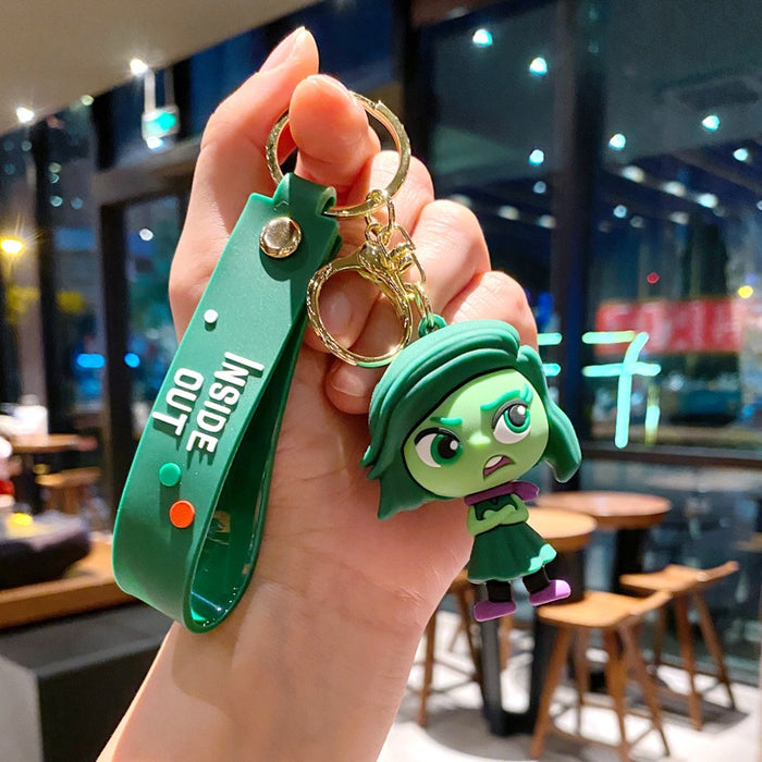 Wholesale Drip Glue Cartoon Doll Keychain JDC-KC-Gongz051