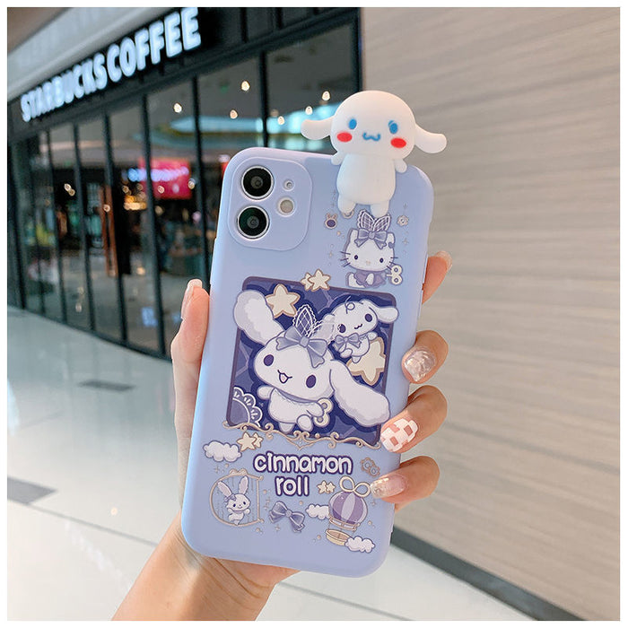 Wholesale Three-dimensional Silicone Cartoon Mobile Phone Case (S) JDC-PC-Longt004