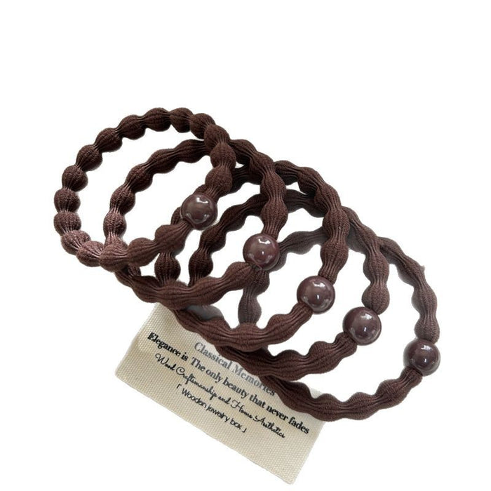 Wholesale Hair Ring Thick Hair Rope Ball Head Rubber Tendon All-match Hair Accessories