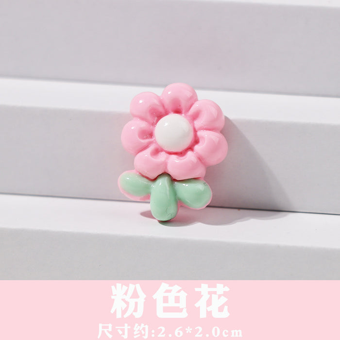 Wholesale Cartoon Clouds Rainbow Flower Bow Optional Shoe Buckle Accessories Removable Shoe Flower Decorative Buckle