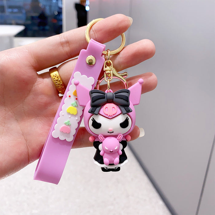 Wholesale Doll keychain, cartoon cute pendant, buckle, hanging accessory, keychain