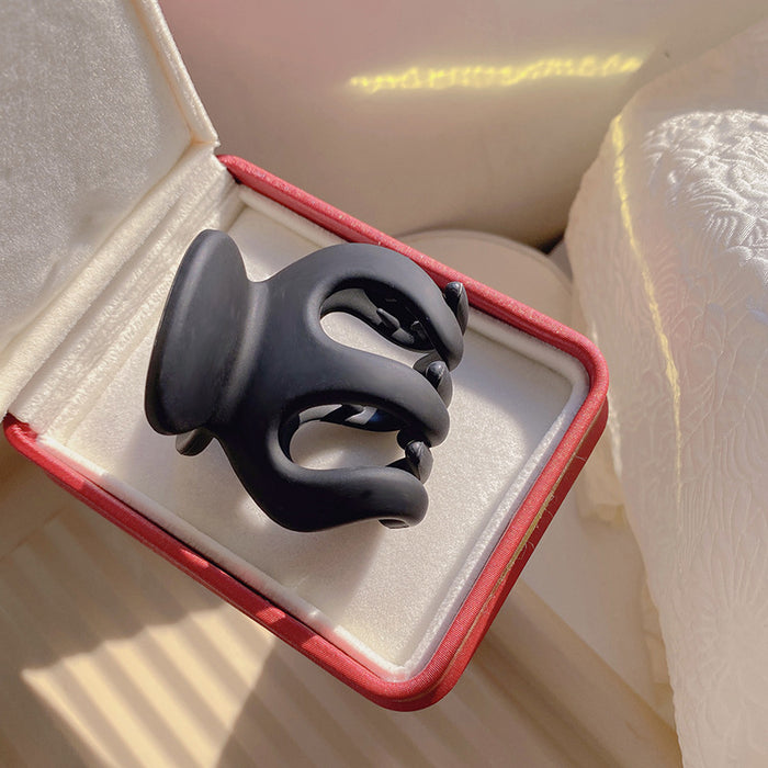 Wholesale  Pumpkin Clip Invisible High Horsetail Fixed Artifact Hair Clip  Bangs Broken Hair Small Grab Clip for Women