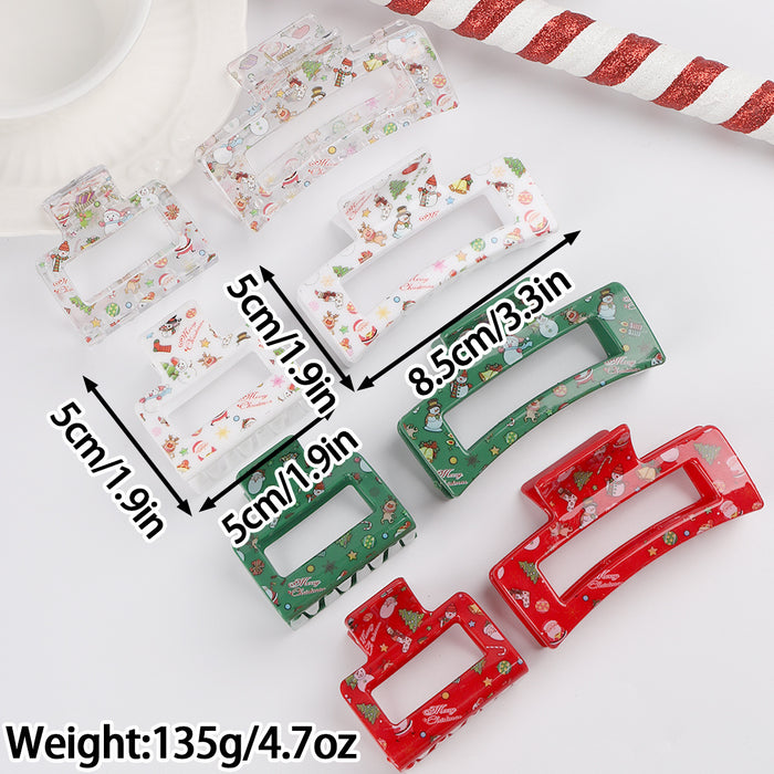 Wholesale Christmas Plastic Hair Clips JDC-HC-Fengp004