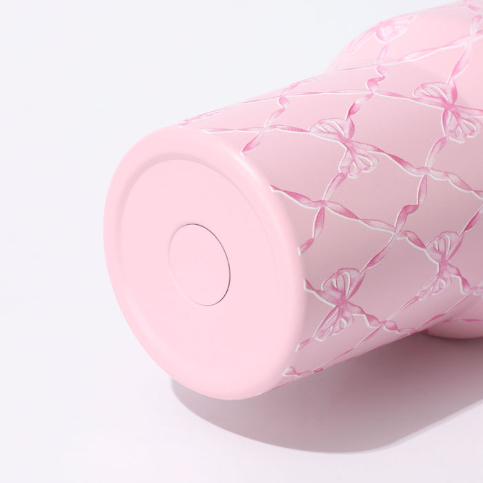 Wholesale Floral 40oz Stainless Steel Vacuum Insulated Tumbler with Handle Trendy Car Cup MOQ≥2