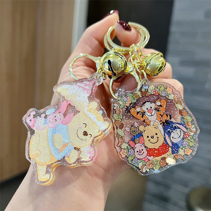 Wholesale 5 PCS Creative Cartoon Acrylic Keychains for Men and Women