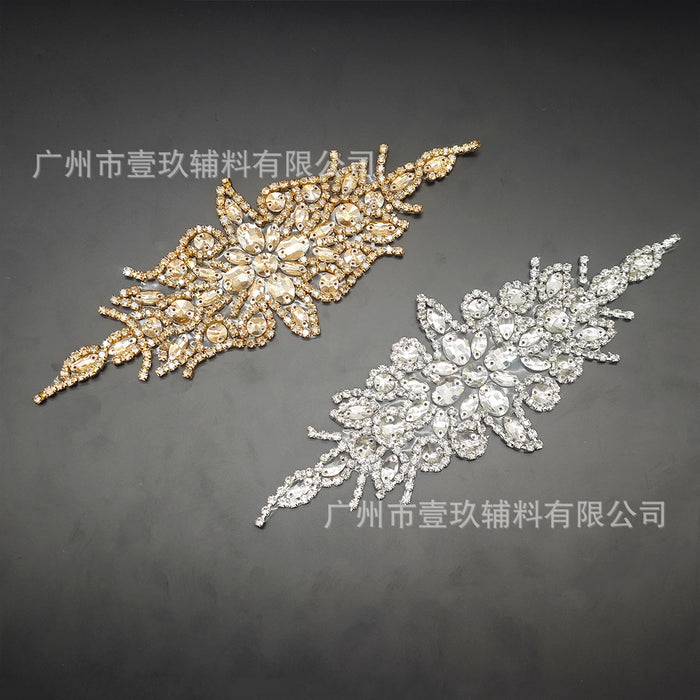Wholesale DIY colorful rhinestone clothing accessories