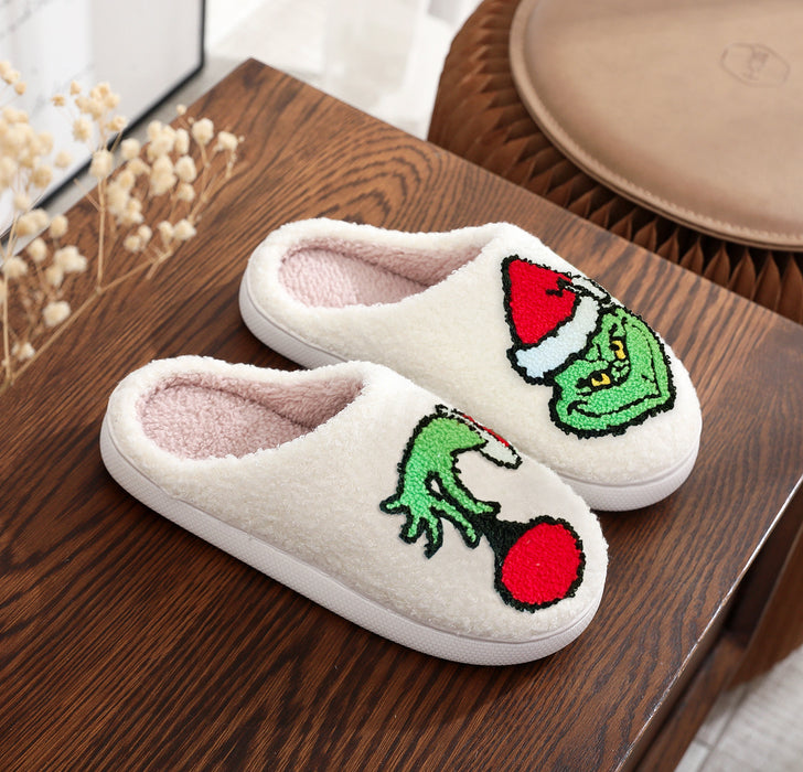 Wholesale Christmas Cotton Slippers (F) JDC-SP-XiLing002