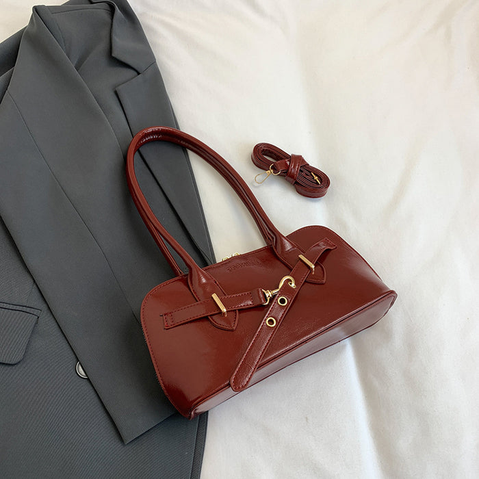 Wholesale Vintage Handheld Commuter Bag with Large Capacity Underarm Bag