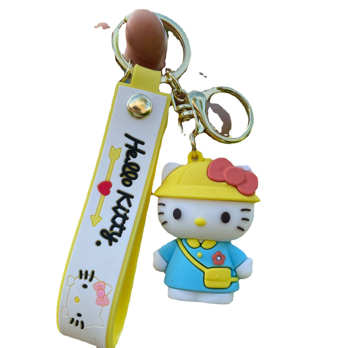 Wholesale Cute cartoon ornament, backpack pendant, car keychain, couple gift wholesale