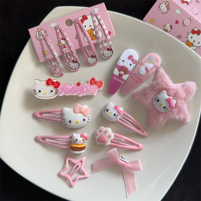 Wholesale  hairpin set  cute hair accessories suit BB clip bangs clip