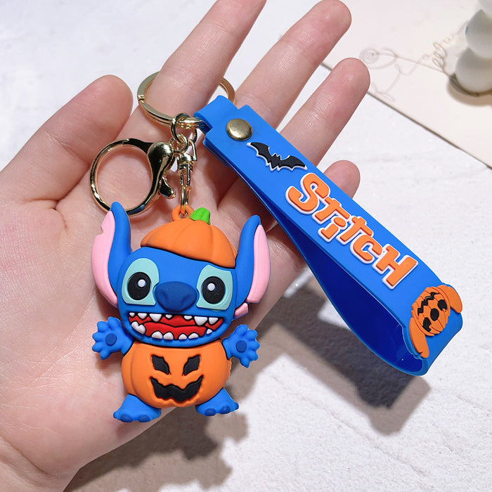 Wholesale Cartoon Silicone Doll Keychain JDC-KC-QiChao007