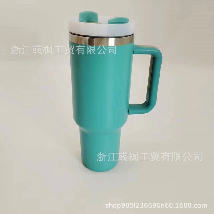 Wholesale Trendy Insulated Stainless Steel Water Bottle 40oz with Handle MOQ≥2