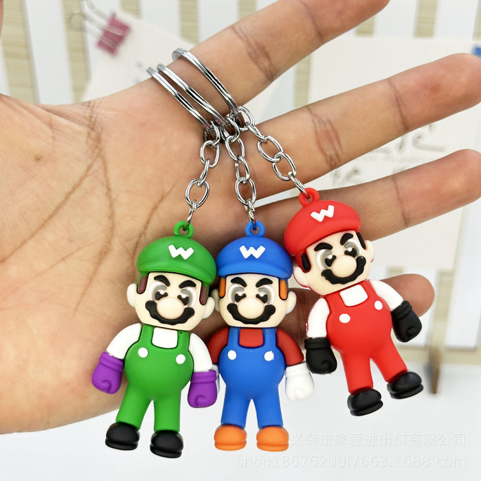 Wholesale Cartoon PVC Doll Keychains (F) JDC-KC-JiaA003