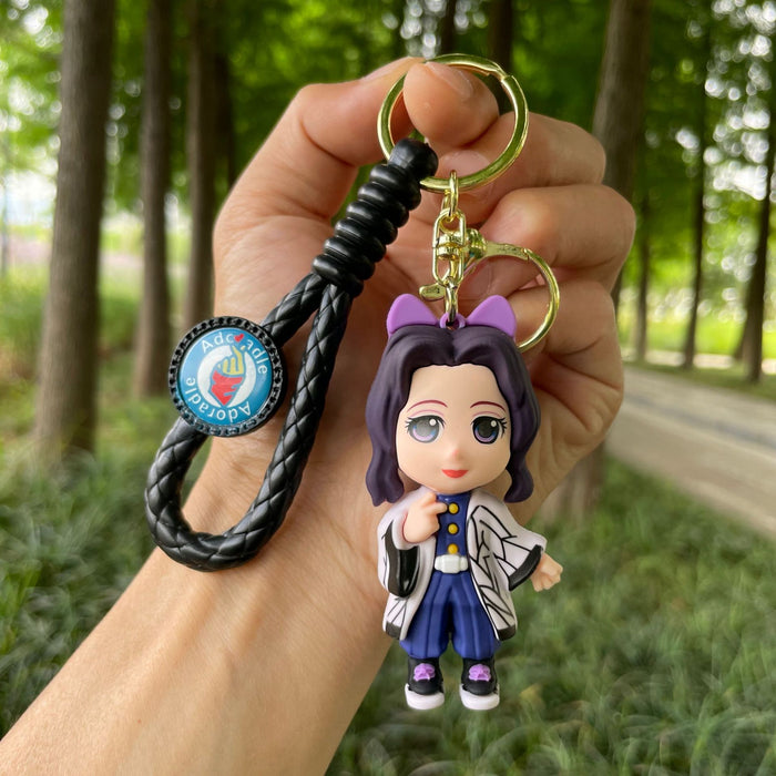 Wholesale Keychain cartoon doll, car keychain, backpack pendant, small gift