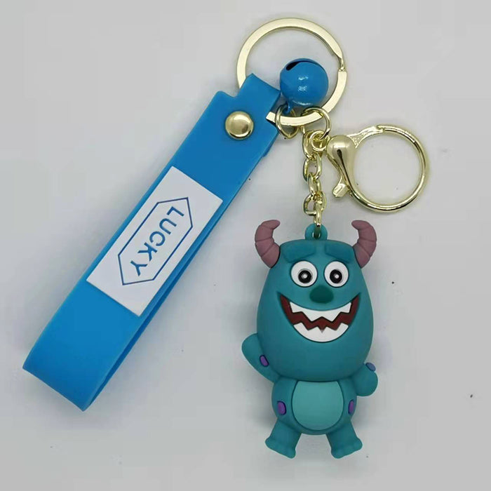 Wholesale Cartoon   Bass Doll Keychain Pendant Bag Car Keychain Accessories