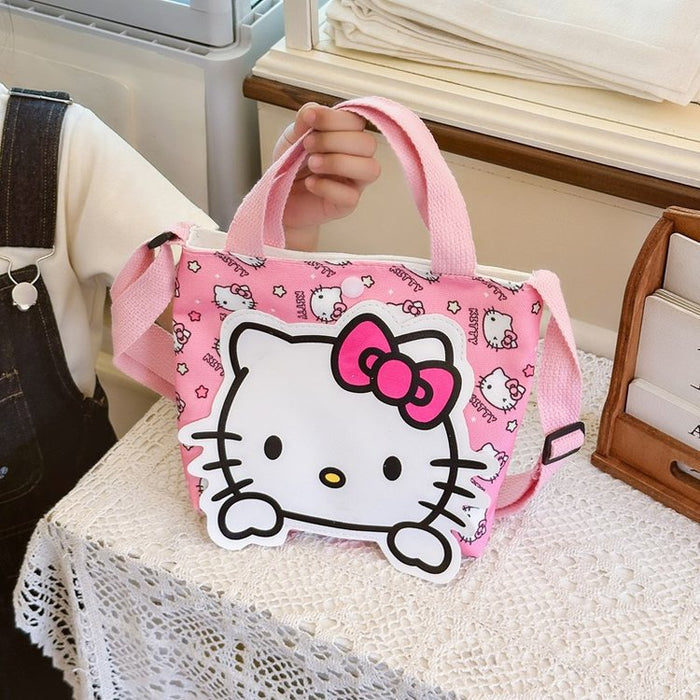 Wholesale Cute Children's Handbags New Fashionable Cartoon Princess Baby Shoulder Bags Kindergarten Boys and Girls Gift Bags JDC-HB-YT002