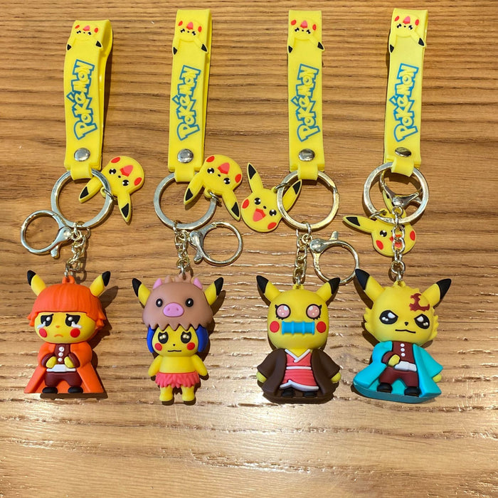 Wholesale Cute 3D Doll Silicone Keychain JDC-KC-MingT140