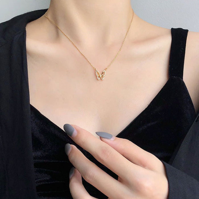 Wholesale Bowknot Necklace Women's Niche Clavicle Chain Necklace