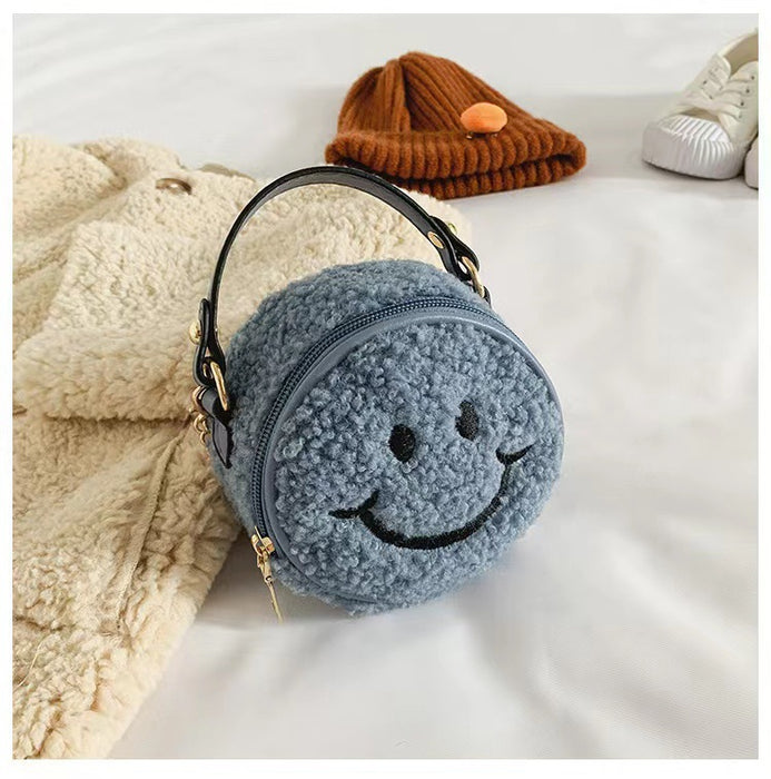Wholesale Children's bag crossbody bag fashionable plush chain shoulder