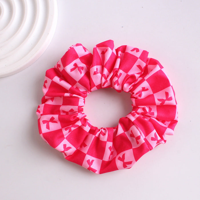 Wholesale large intestine hair ring  large intestine ring red love combination rope