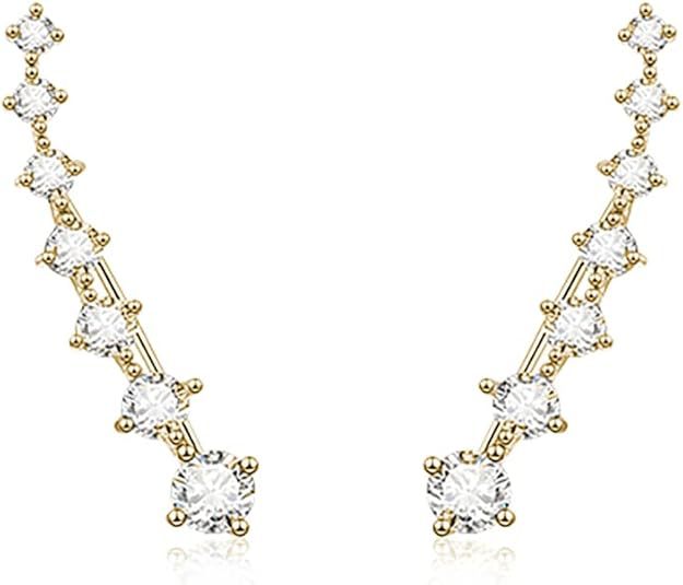 Wholesale Exquisite shiny earrings with a light luxury style, niche design, high-end temperament, wholesale of earrings