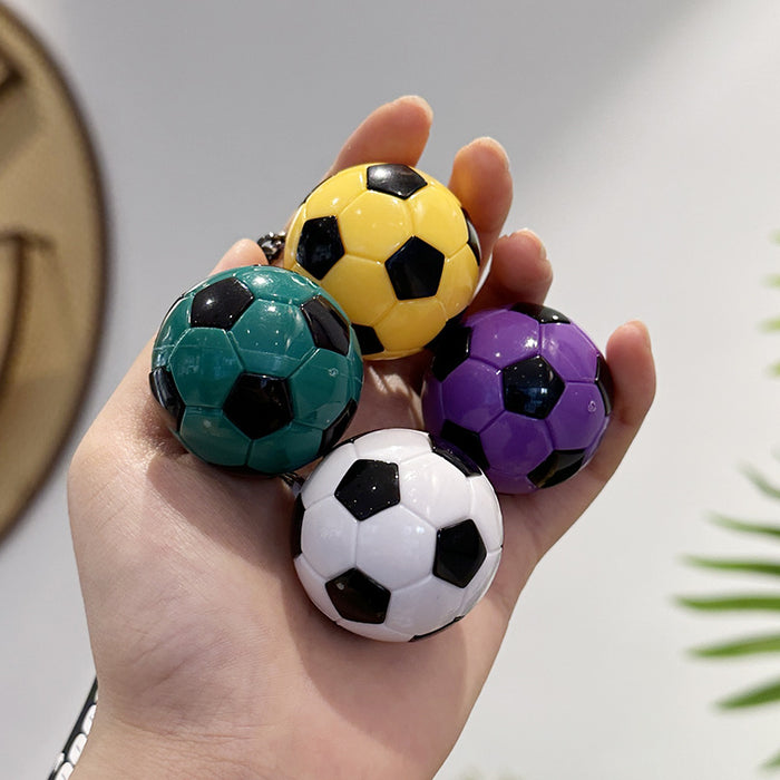Wholesale Simulated Mini Football Keychain Football Match Souvenir Gift Acrylic Backpack Pendant