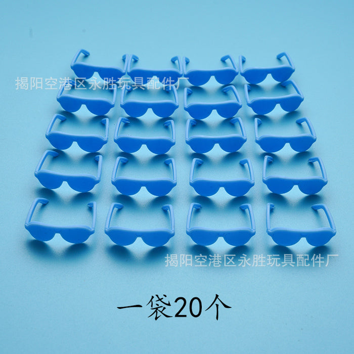 Wholesale doll toy fashion accessories cowboy hat hanger glasses