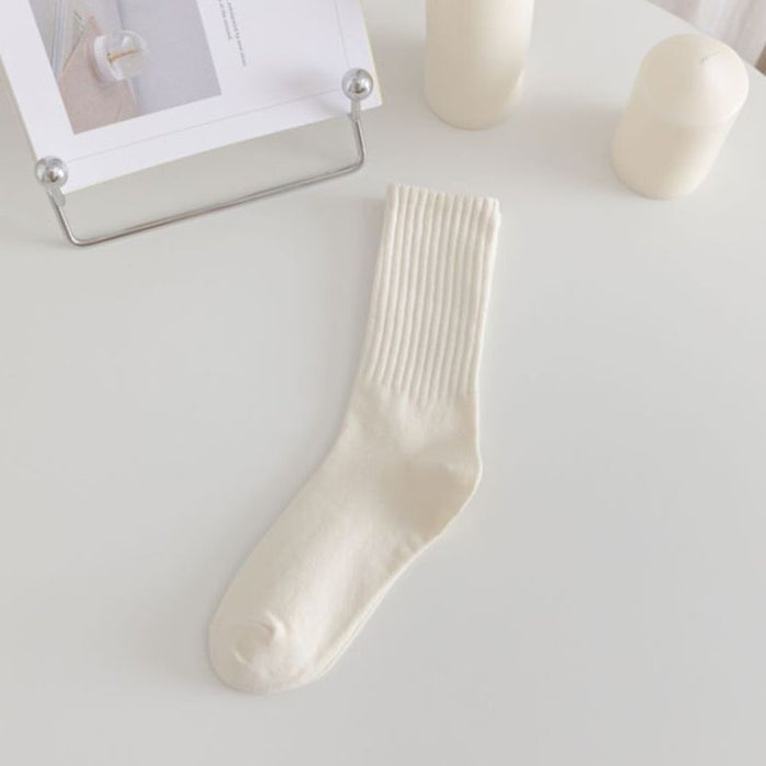 Wholesale Socks, tube socks, versatile sports, solid color cotton socks