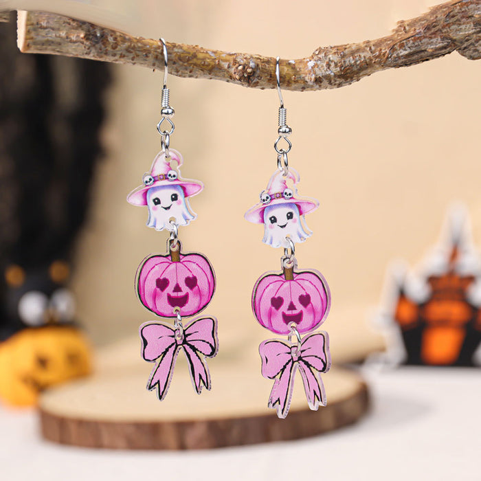 Wholesale  Civet Cat Ghost Earrings Acrylic Earrings