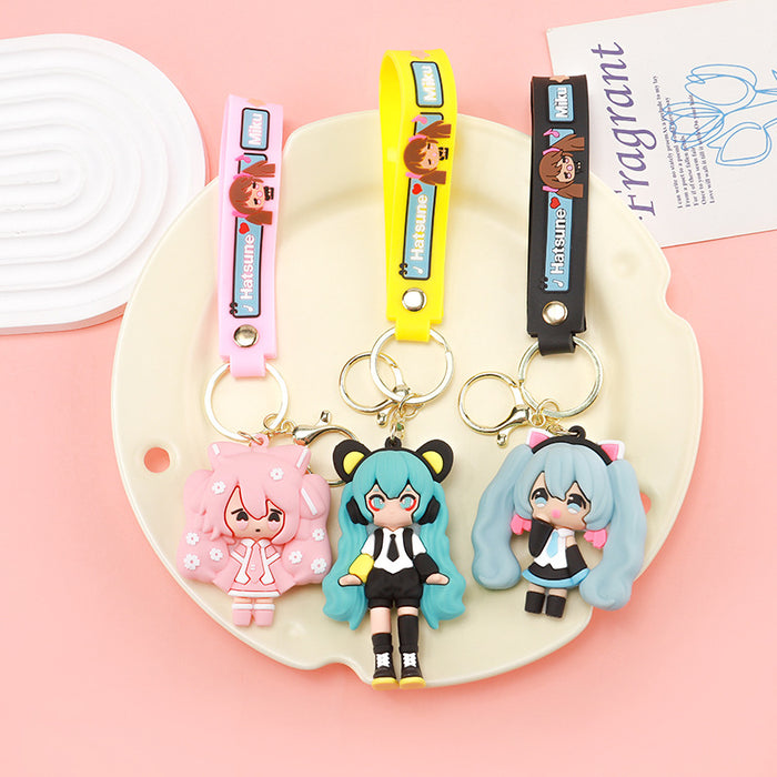 Wholesale Cute cartoon keychain pendant