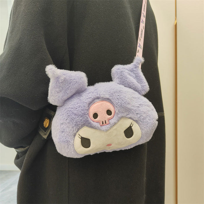 Wholesale Cute cartoon plush crossbody shoulder bags for children