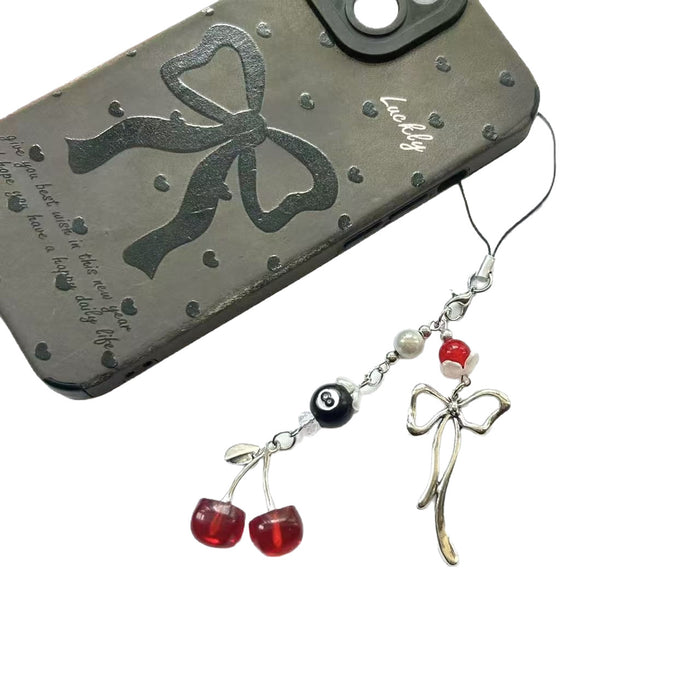 Wholesale Original cherry sweet mobile phone chain bag pendant mobile phone rope