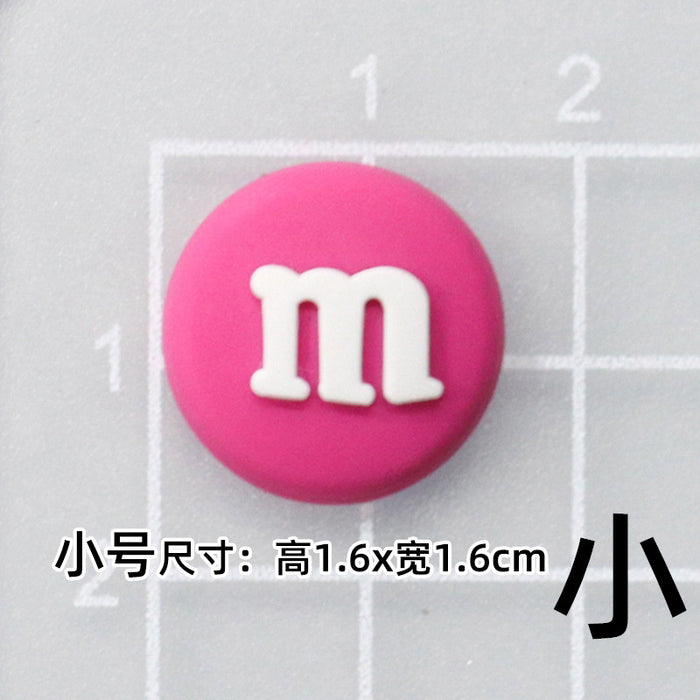 Wholesale 5pcs Cartoon bear soft rubber accessories cream rubber mobile phone case hole shoes hair accessories material bag