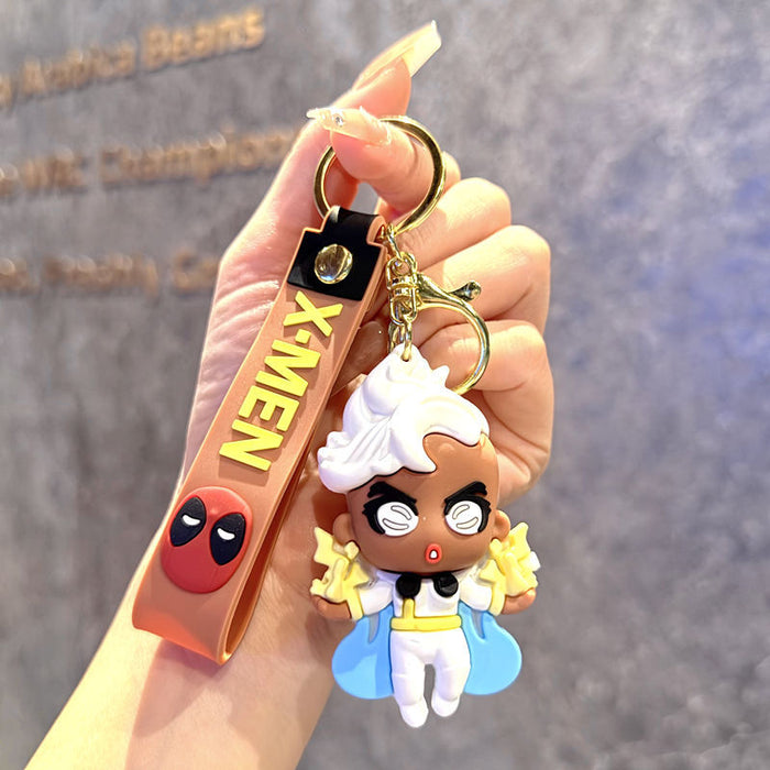 Wholesale Cartoon Wolverine Bag Pendant Car Key Chain