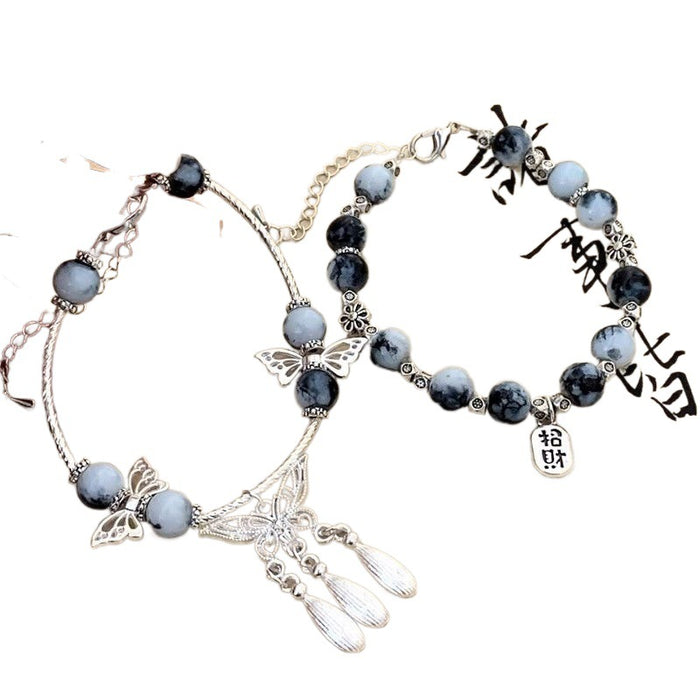 Wholesale Butterfly tassel bracelet niche design