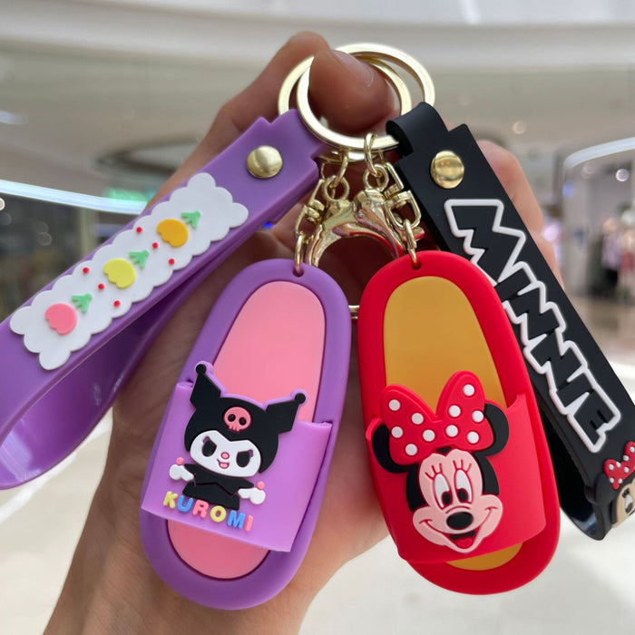 Wholesale Creative slippers, keychains keychains, small gifts wholesale
