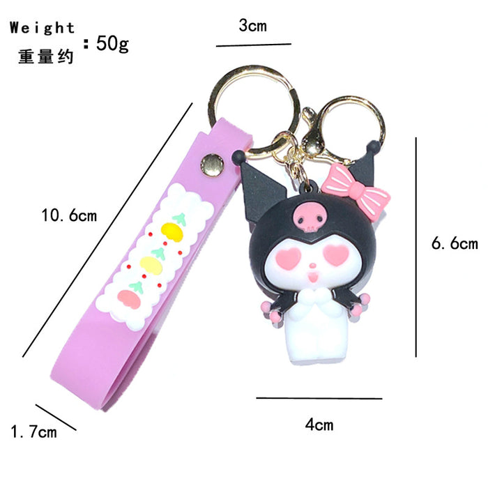 Wholesale Cartoon Cute Keychain Doll Backpack Car Keychain Pendant