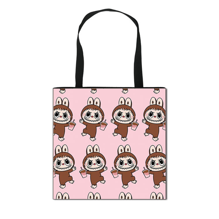 Wholesale Shopping Bag Cute Storage Bag Polyester Satchel Large Capacity  Bag