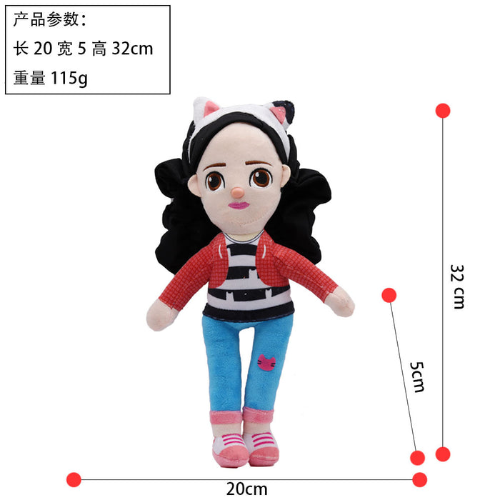 Wholesale Early childhood education cartoon doll house plush toy doll