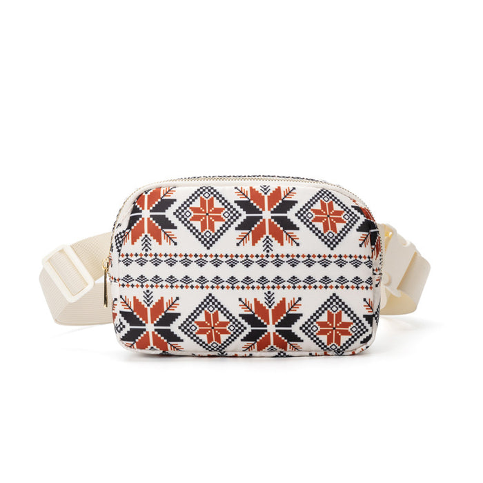 Wholesale Outdoor Sports Crossbody Bag Mobile Phone Bag Nylon Running Fitness Bag Spot Lulu Same Style Waist Bag