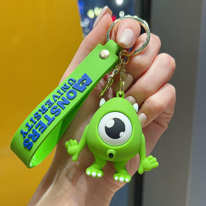 Wholesale Creative cartoon car key chain  cute couple bag doll