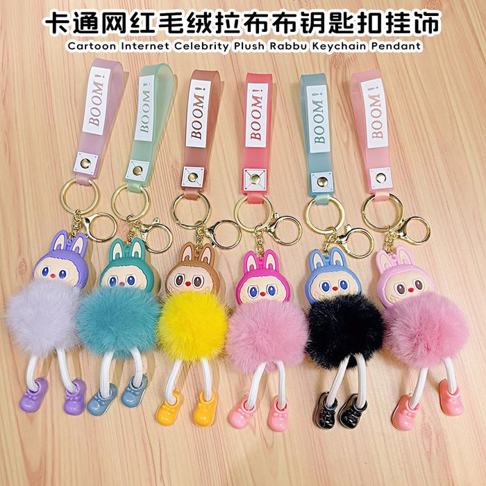 Wholesale Cartoon Loving Little Sheep Keychain Pendant,  Cute Student Bag Pendant,  Couple Style Small Gift Stall