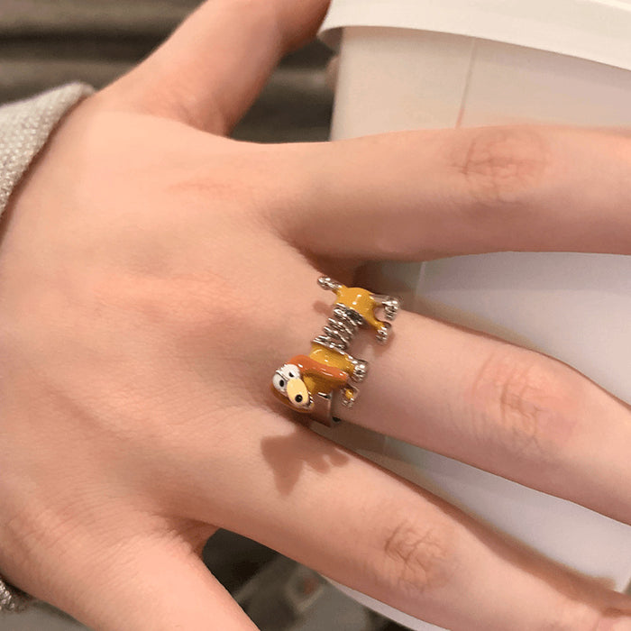 Wholesale Ring, playful, index finger ring, adjustable opening ring